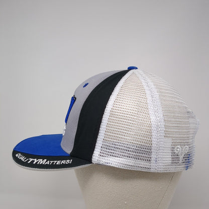 TYN Tractors Quality Matters Strapback Trucker Hat Multicolor OS Adjustable Mesh