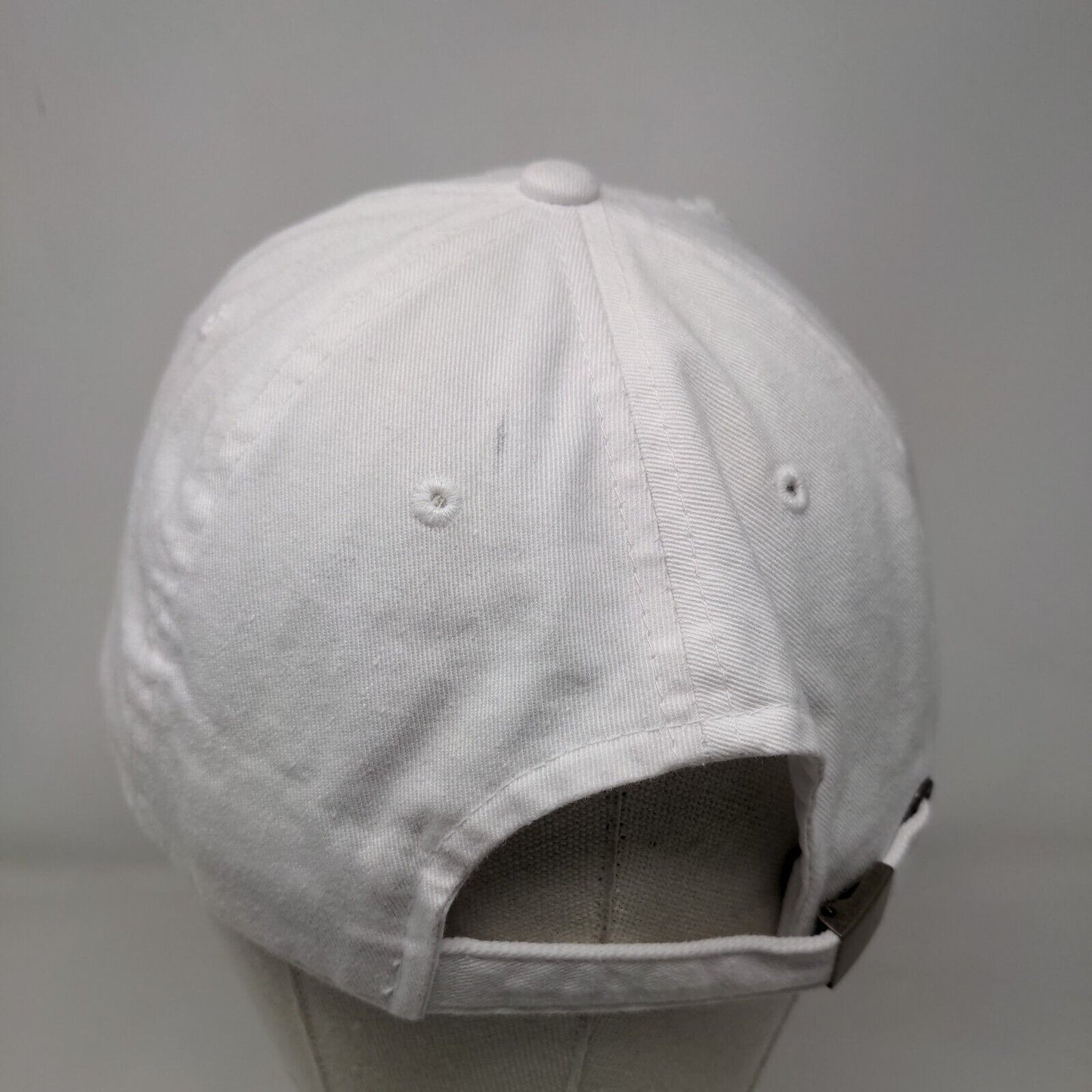 Highly Favored Slideback Hat White One Size Adjustable Embroidered KB ETHOS