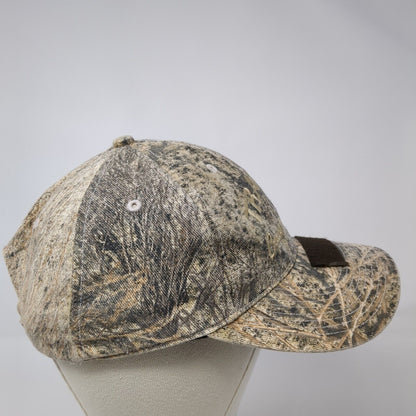 Travco Construction Strapback Hat Camo One Size Adjustable Hunting
