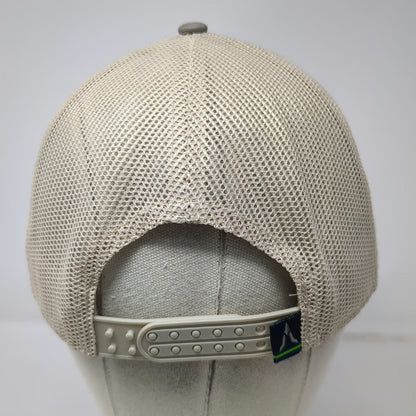 Deutz-Fahr Trucker Hat Beige One Size Snapback Mesh Patch Agriculture Tractor