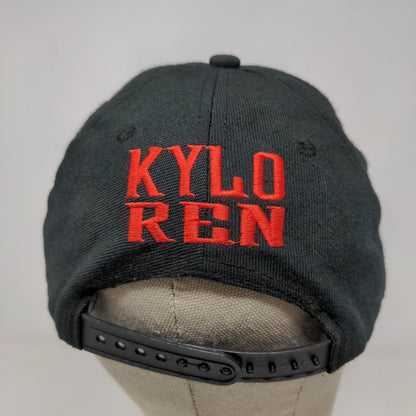 Star Wars Boys Snapback Hat Black OS Kylo Ren Embroidered & Graphic Logos
