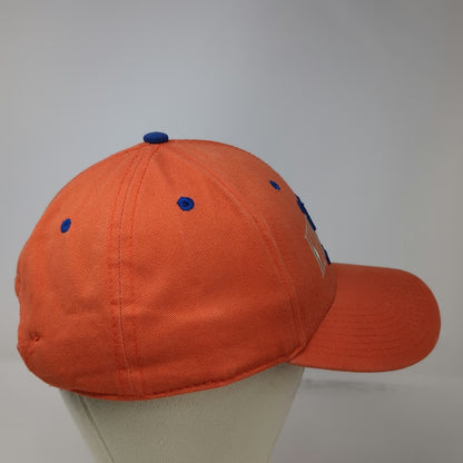 The Game Baseball Cap Orange Blue White One Size Kiva Dunes Golf Course Hat