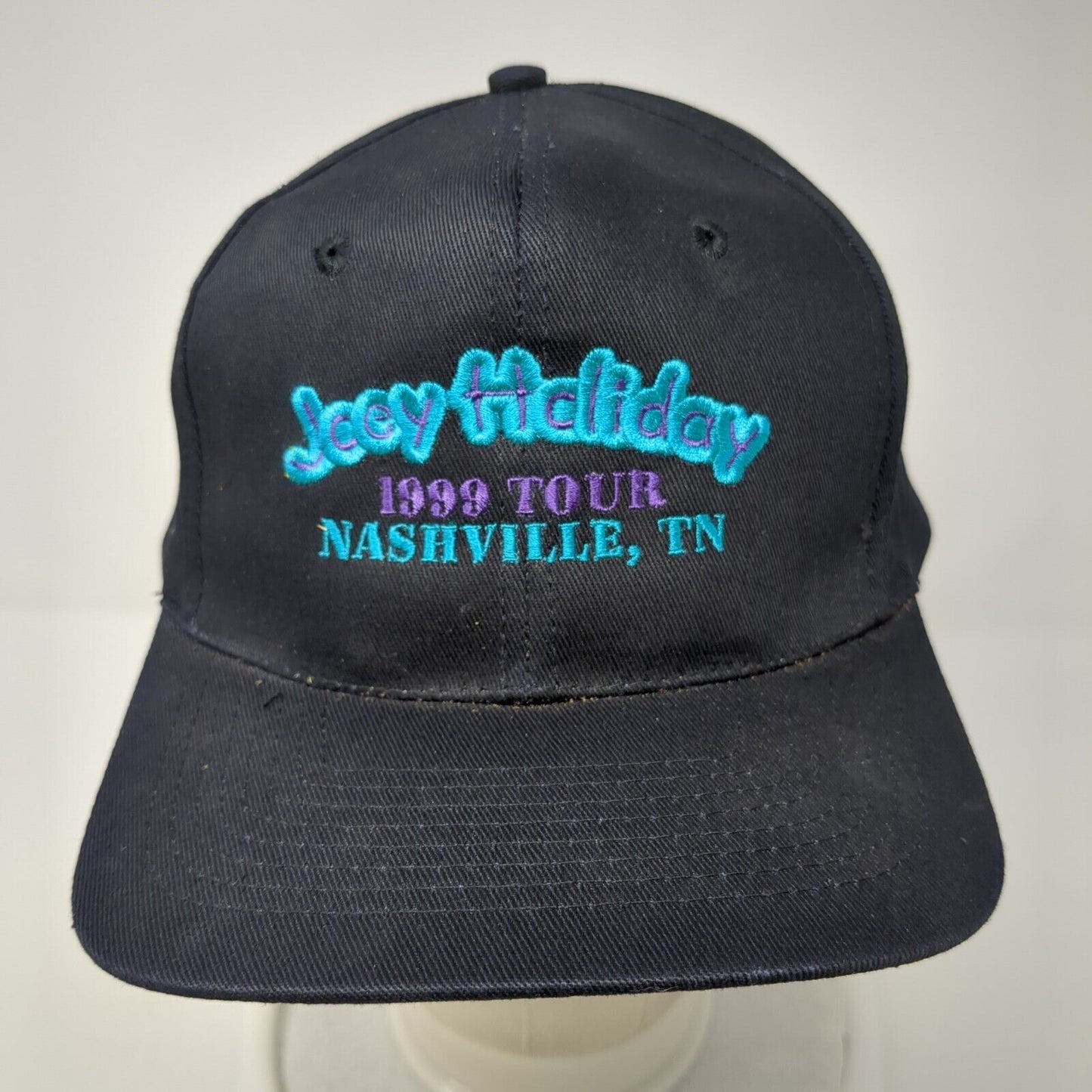 Joey Holiday 1999 Tour Nashville TN Black One Size Adjustable Embroidered KC