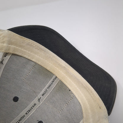 Westrek Patch Snapback Mesh Back Trucker Hat Black One Size Adjustable