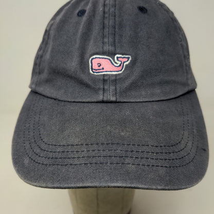 Vineyard Vines Shep & Ian Men's Slideback Hat Blue Embroidered Logo Whale