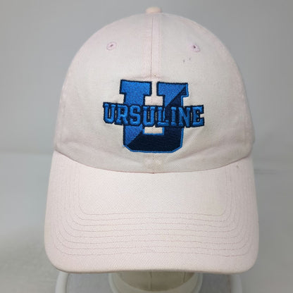Fahrenheit Baseball Cap Pink One Size Ursuline Embroidered Logo Slideback hat