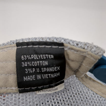 Travis Mathew Snapback Trucker Hat Gray OS Adjustable Embroidered Mesh Back