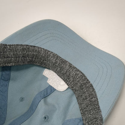 The North Face Baseball Cap Blue One Size Embroidered Logo Slideback Cotton Hat