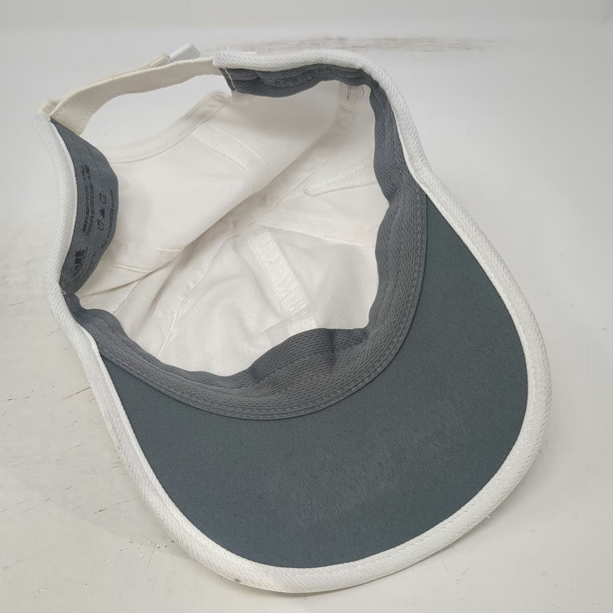 Adidas White OSFM Baseball Cap Aeroready Mesh Performance Strapback Sport Hat