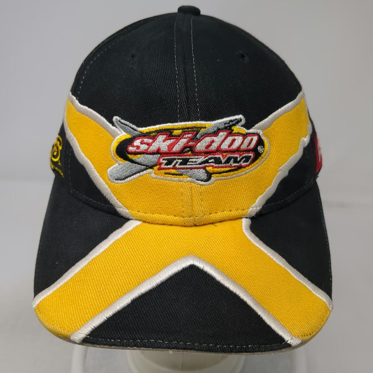 BRP Baseball Cap Black XL Ski-Doo Team Rotax XPS Performance Fitted Hat