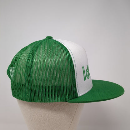 Idaho Snapback Trucker Hat Green OS Adjustable Mesh Back The Classic Yupoong