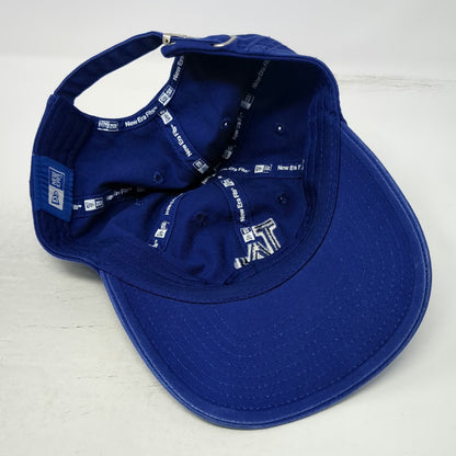 New Era Los Angeles Dodgers MLB Baseball Cap Blue One Size Slideback Cotton Hat