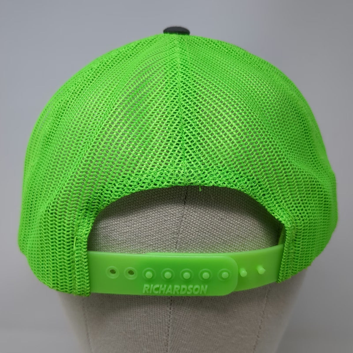 Richardson Trucker Hat Gray Green One Size Hop Cone Mesh Snapback Agriculture
