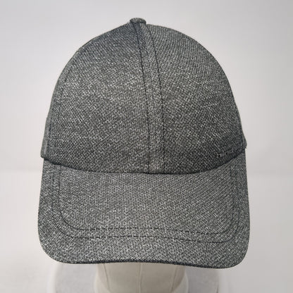 Hind Strapback Hat Gray One Size Adjustable Solid Vent Holes Outdoor