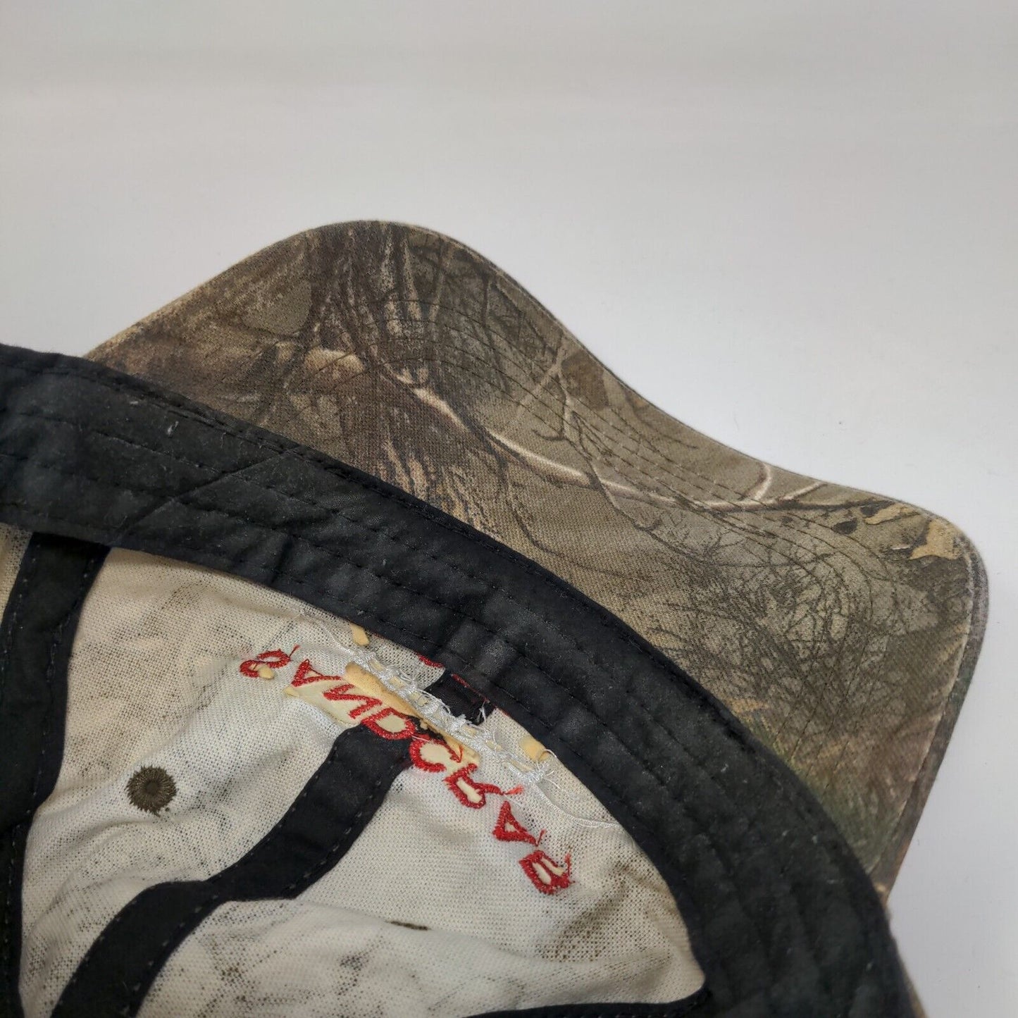 Sand Crab Football Strapback Hat Camouflage One Size Port Authority