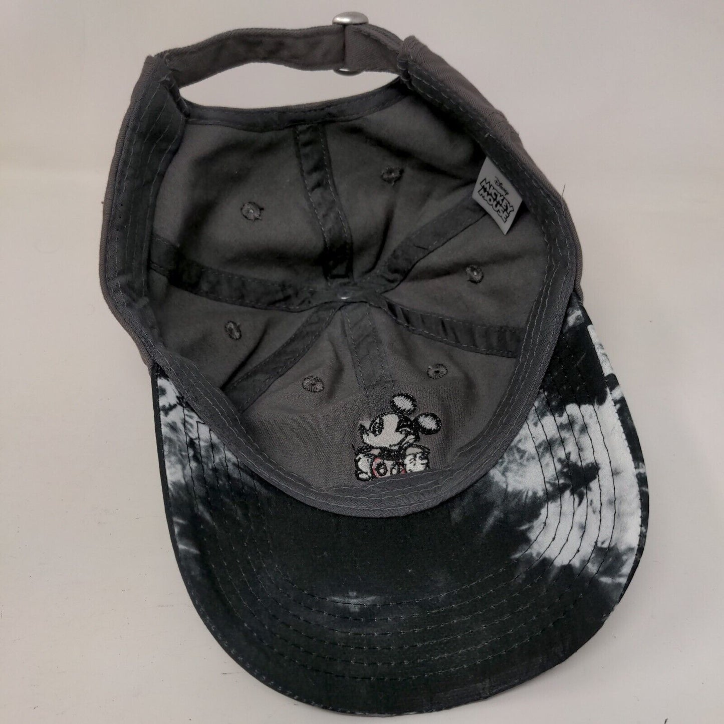 Mickey Mouse Slideback Hat Multicolor One Size Tie Dye Embroidered Disney