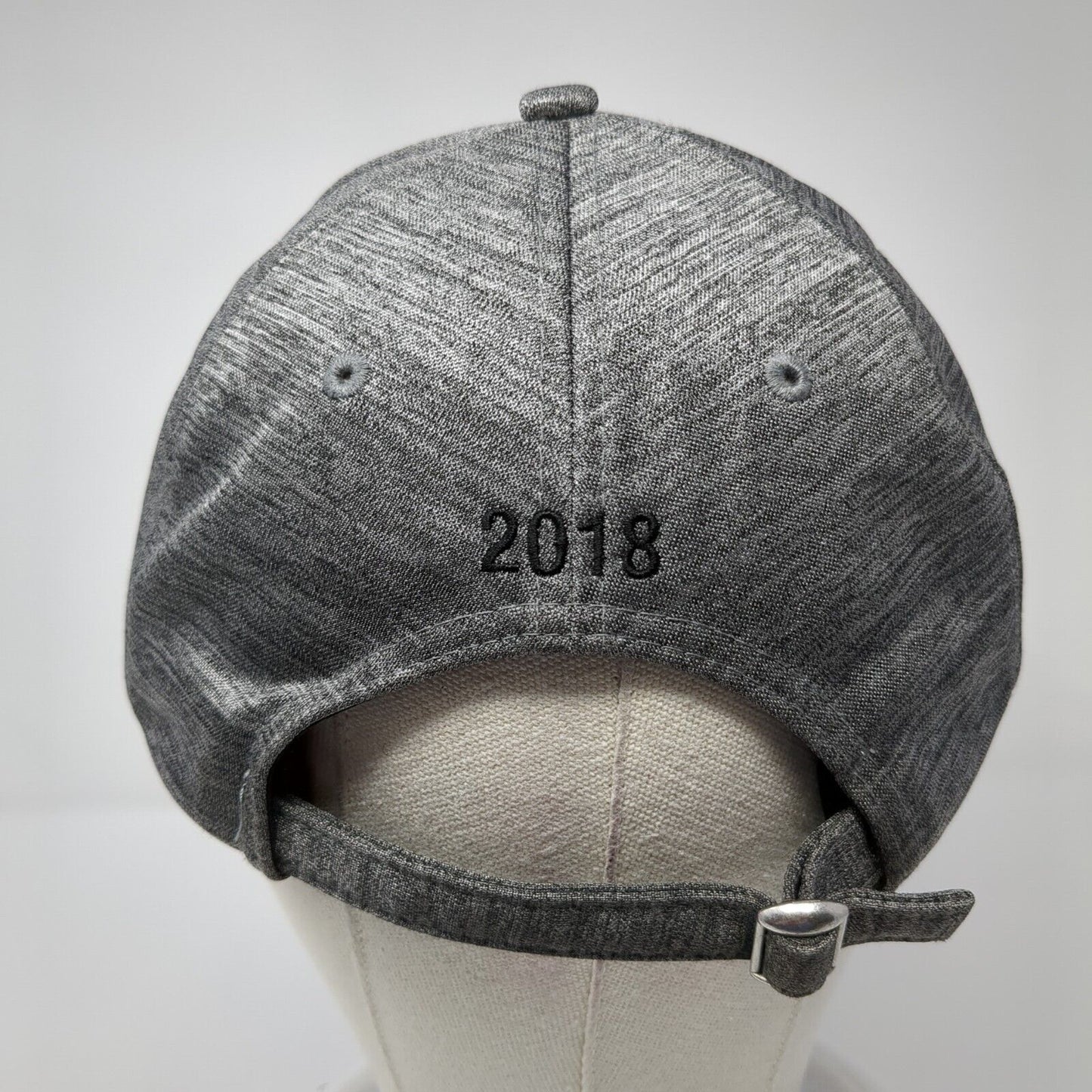 John Deere Reman 2018 Slideback Hat Gray One Size Adjustable 6 Panel