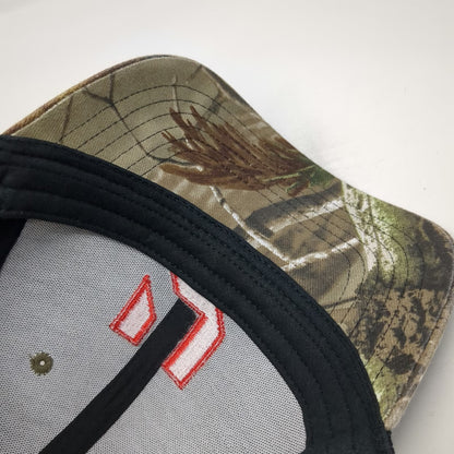 Unilock Pavers & Walls Baseball Cap Brown Camo OSFM Strapback Mesh Trucker Hat