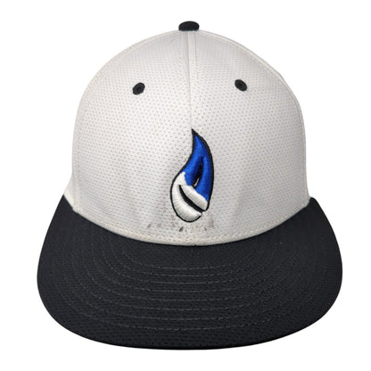 Ignite Fitted Hat White Small Embroidered Logo Colorblock The Game