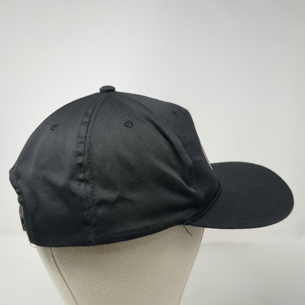 RCC Fire-Trol 5 Panel Black Hat One Size Snapback Cord Patch Wildland Fire