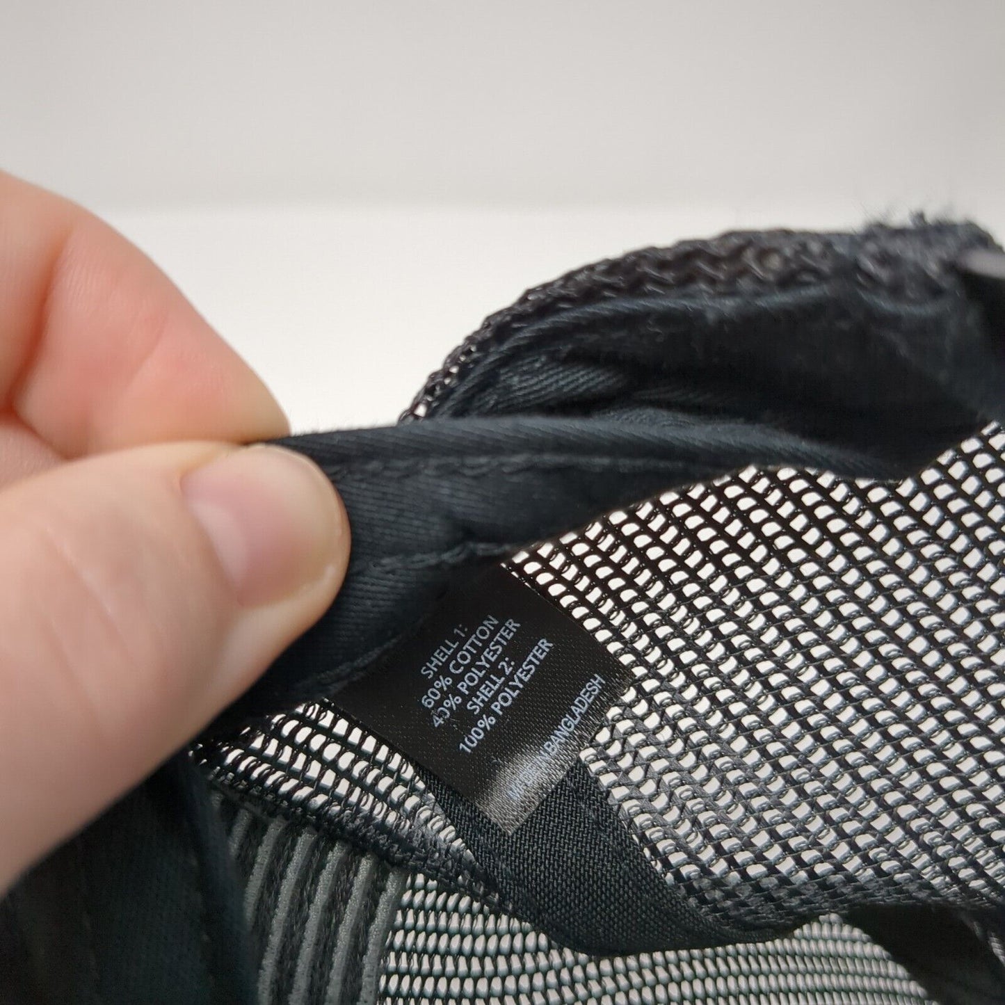 Premier Aggregates Snapback Trucker Hat Black One Size Mesh Back USA Flag