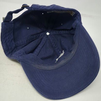 Richardson The Coffee House Baseball Cap Blue One Size Adjustable Cotton Hat
