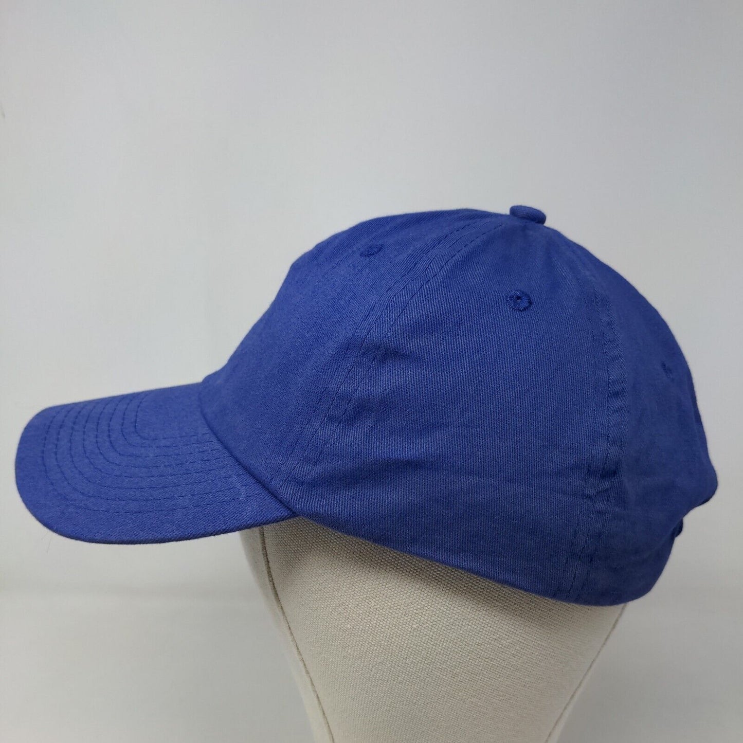 Hit Wear Men's Slideback Hat Blue Size OSFA Blank 100% Cotton