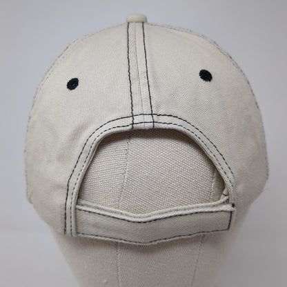doTerra Strapback Hat Tan One Size Adjustable Embroidered Port Authority Cotton