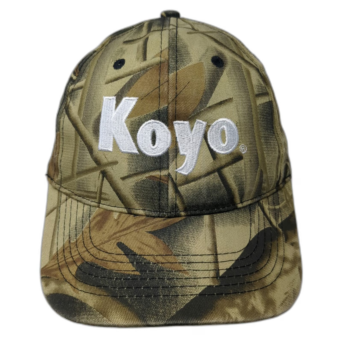 Koyo Green Leaf Camo Embroidered Baseball Cap One Size Strapback Adjustable Hat