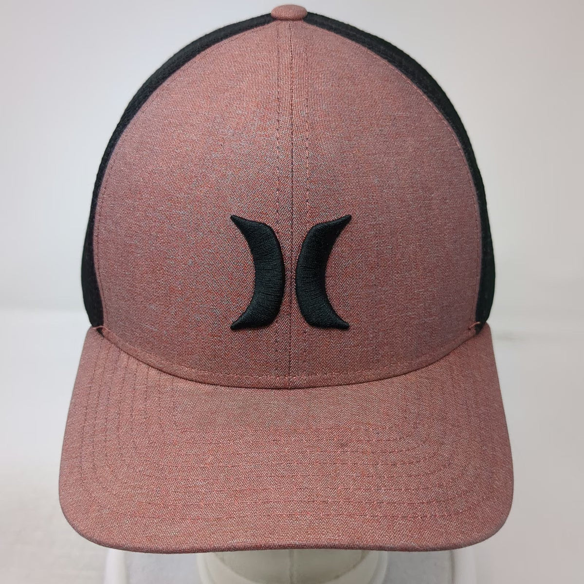 Hurley Baseball Cap Red Black One Size Nike Dri-FIT Mesh Back Logo Sports hat