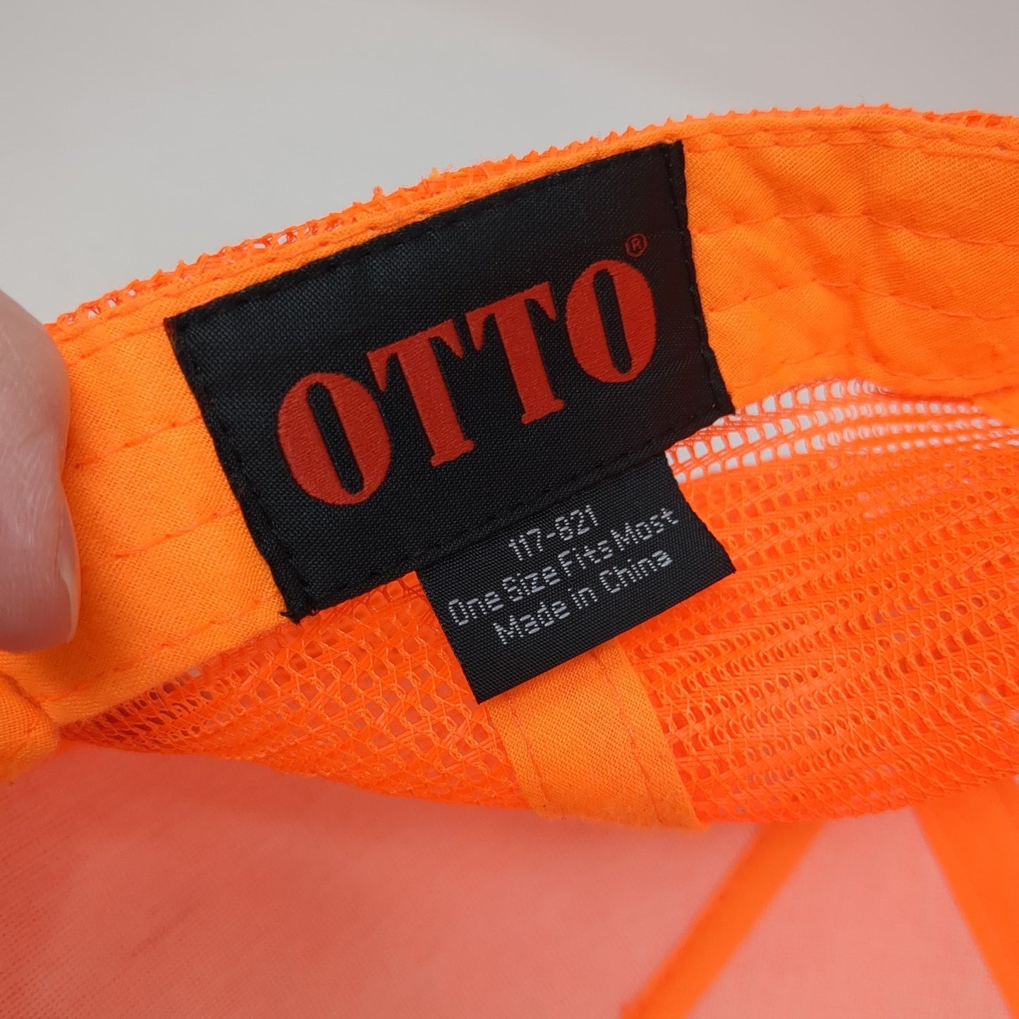 Tss Tecton Science Schools Snapback Trucker Hat Orange One Size Adjustable Otto