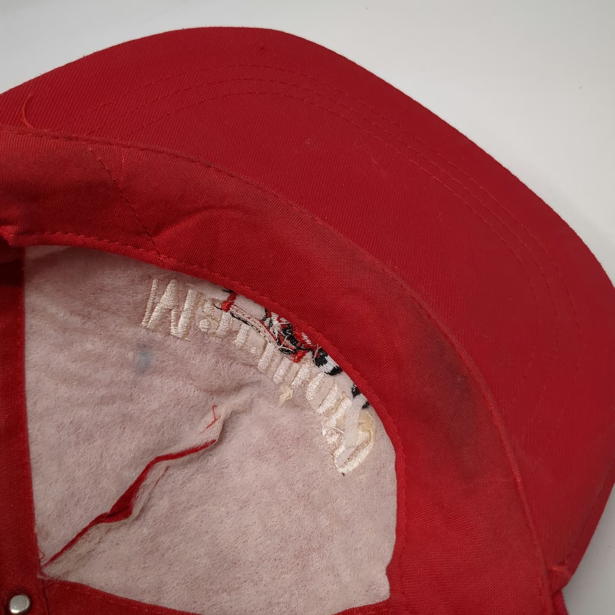 Vanguard 5 Panel Red Marlboro Racing Team 92 Formula 1 Car Snapback Hat Vintage