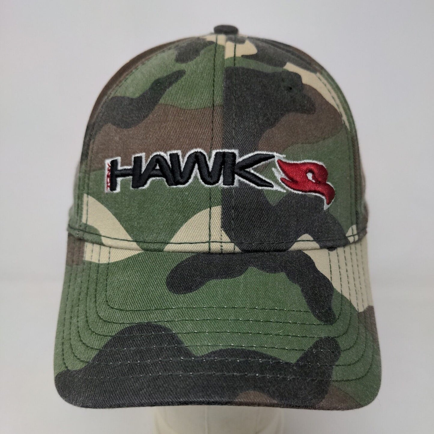 Tony Hawk Men's Strapback Camo Hat Multicolor Size OSFM Embroidered Logo