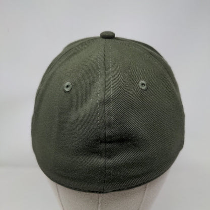 Boy Scouts Of America Webelo Fitted Hat Green S-M Embroidered Plaid 6 Panel