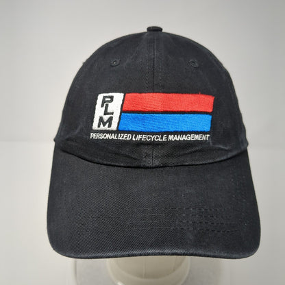 Personalized Lifecycle Management Strapback Hat Black OSFA Embroidered