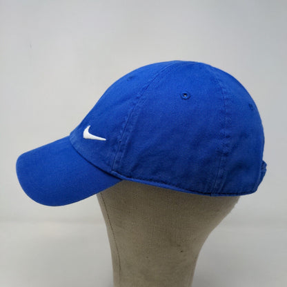 Nike S1ze Heritage86 Men's Slideback Hat Blue Size OSFM Embroidered Swoosh Logo