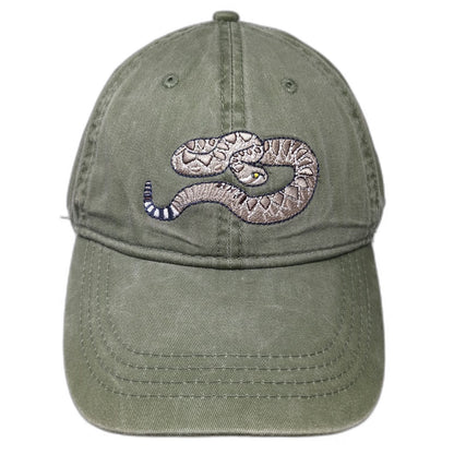ECO Green One Size Baseball Cap Rattlesnake Montezuma Castle Nat Monument Hat