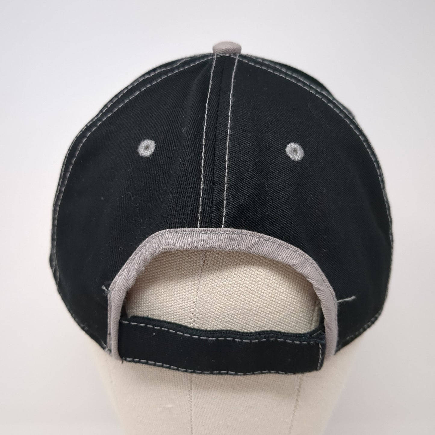Horseshoe Bend Mustangs Strapback Hat Black One Size Embroidered Otto