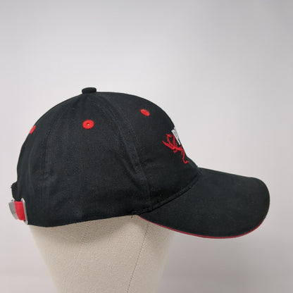 Pilatus Luzern Slideback Hat Black One Size Adjustable Embroidered Cotton