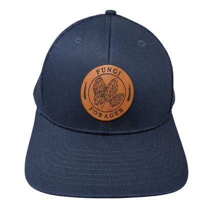 Fungi For Ager Snapback Trucker Hat Blue OS Adjustable Mesh Back Richardson