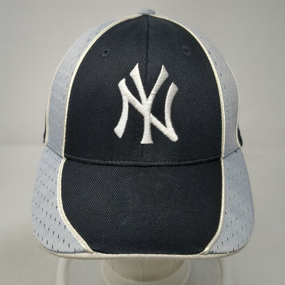 '47 Brand New York Yankees MLB Baseball Cap Black One Size Gray Strapback Hat