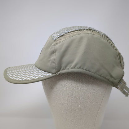 Arctic Hat 5 Panel Beige One Size Cooling Mesh Adjustable Strapback Mountain Hat