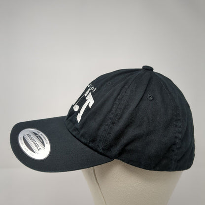 Rejection Pact Slideback Hat Black OS Adjustable Embroidered Classics Yupoong
