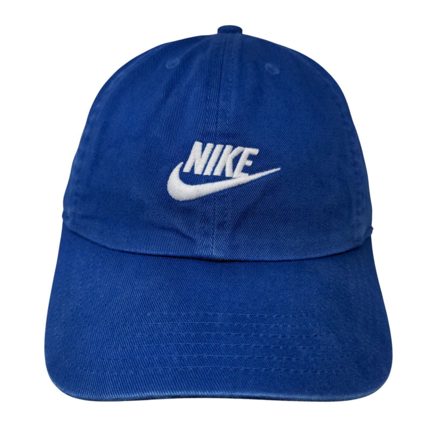 Nike Swoosh Slideback Hat Blue OSFM Heritage86 Embroidered Adjustable