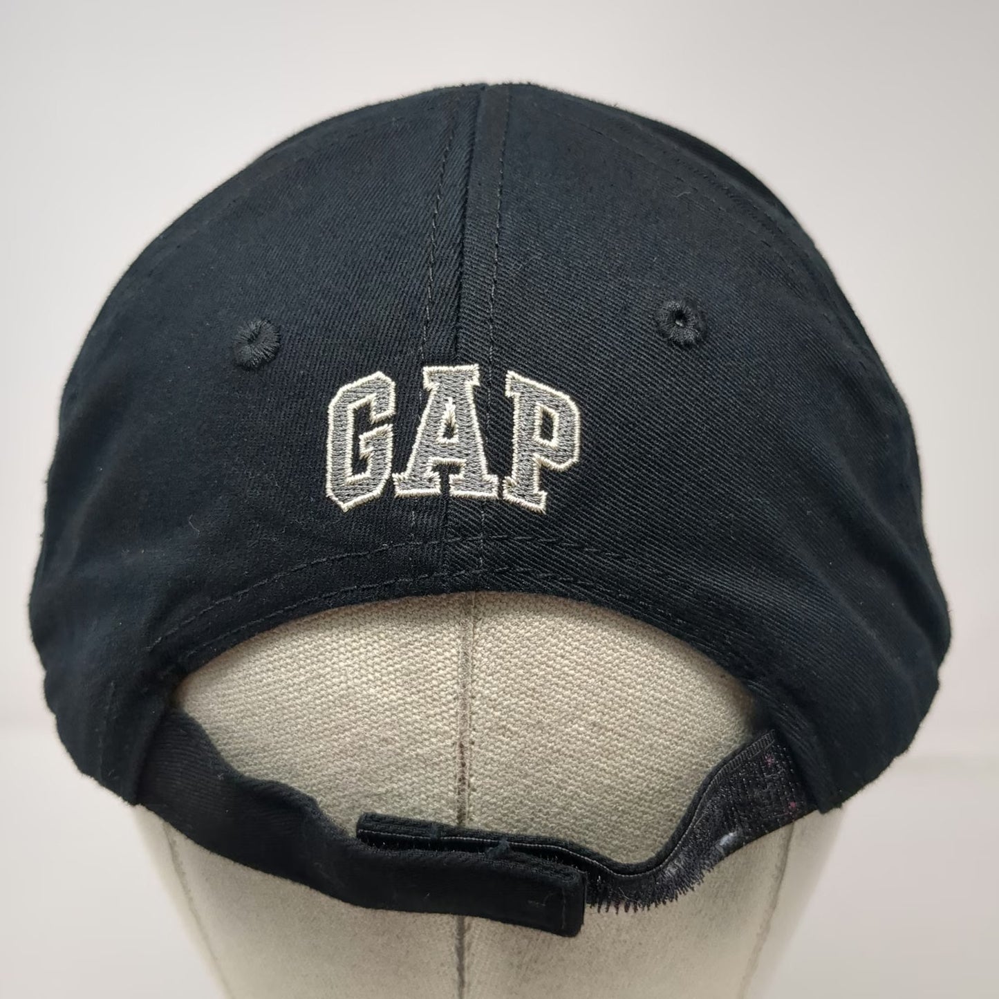 Yeezy GAP Baseball Cap Black One Size Flame Balenciaga Strapback Italy Hat