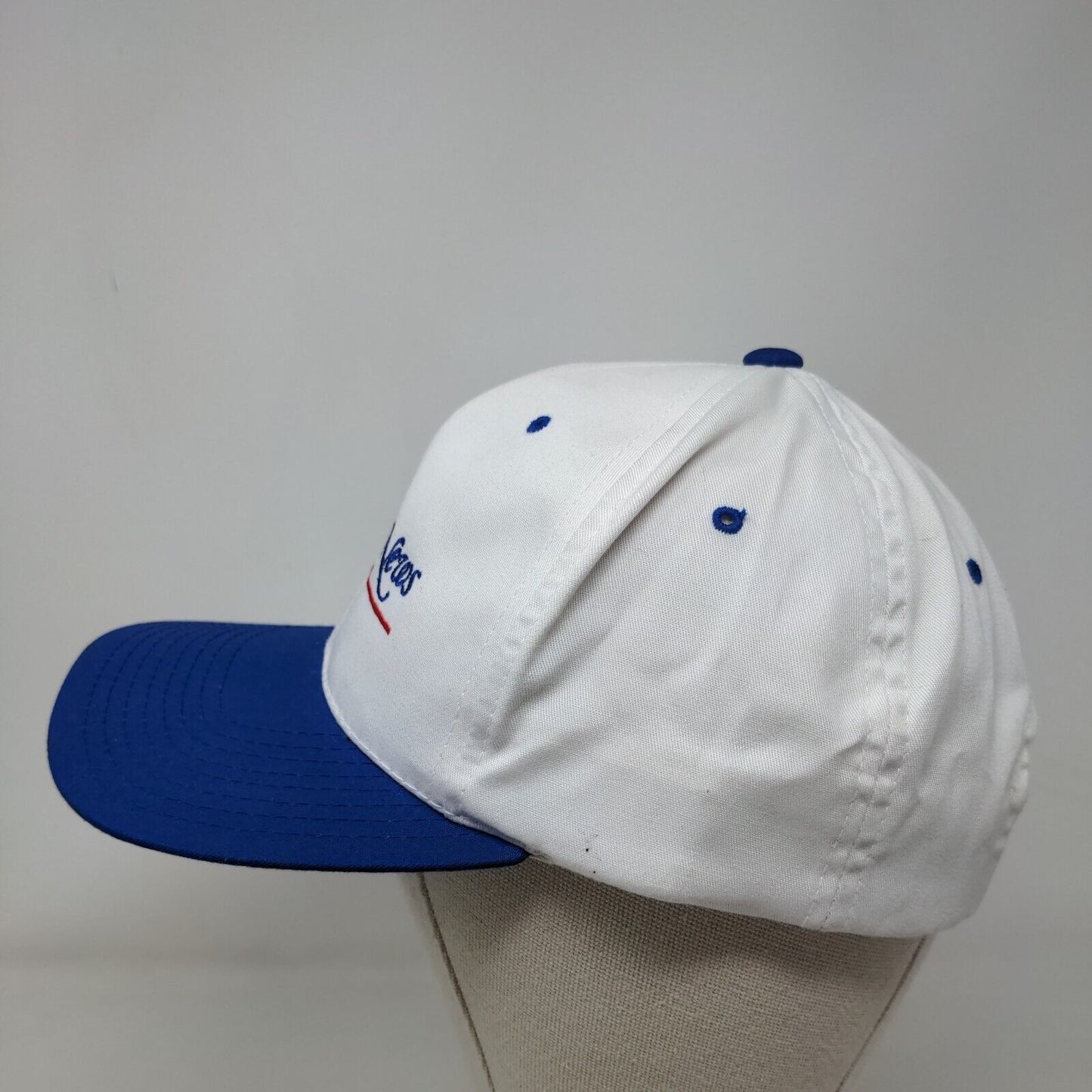 Nation's Restaurant News Snapback Hat White OSFA Colorblock Headmaster