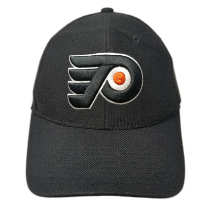 '47 Philadelphia Flyers NHL Cap Black M Stretch Fit Curved Brim Embroidered Hat
