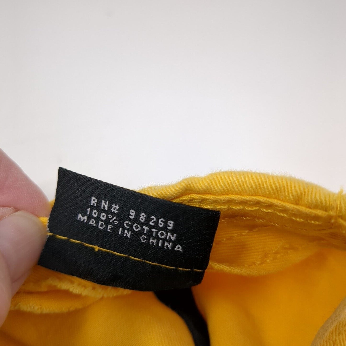 Stonegate Hunter Jumper Dressage Slideback Hat Yellow One Size Alternative