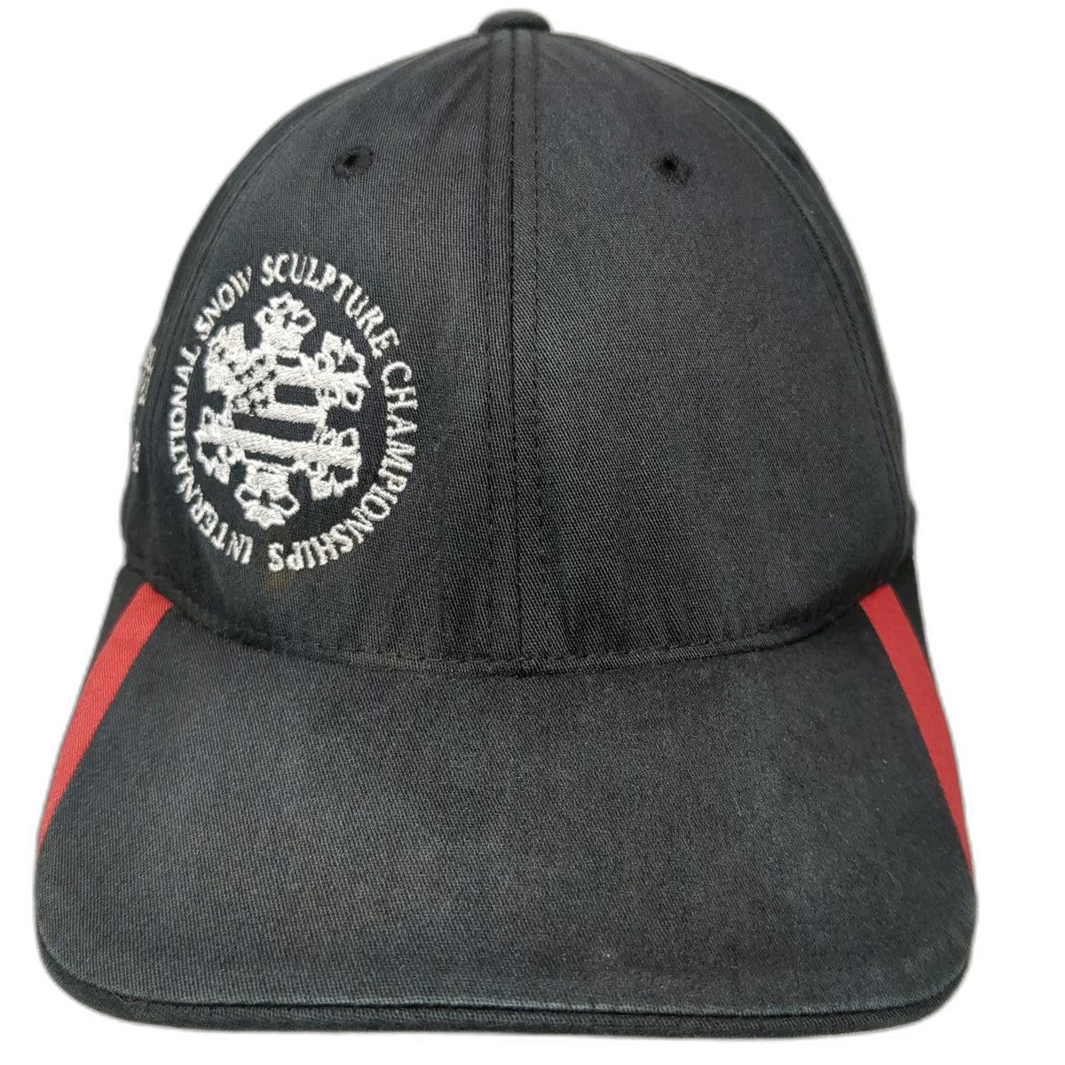 Flexfit Baseball Cap Black XL Snow Sculpture Budweiser Breckenridge Hat Logo