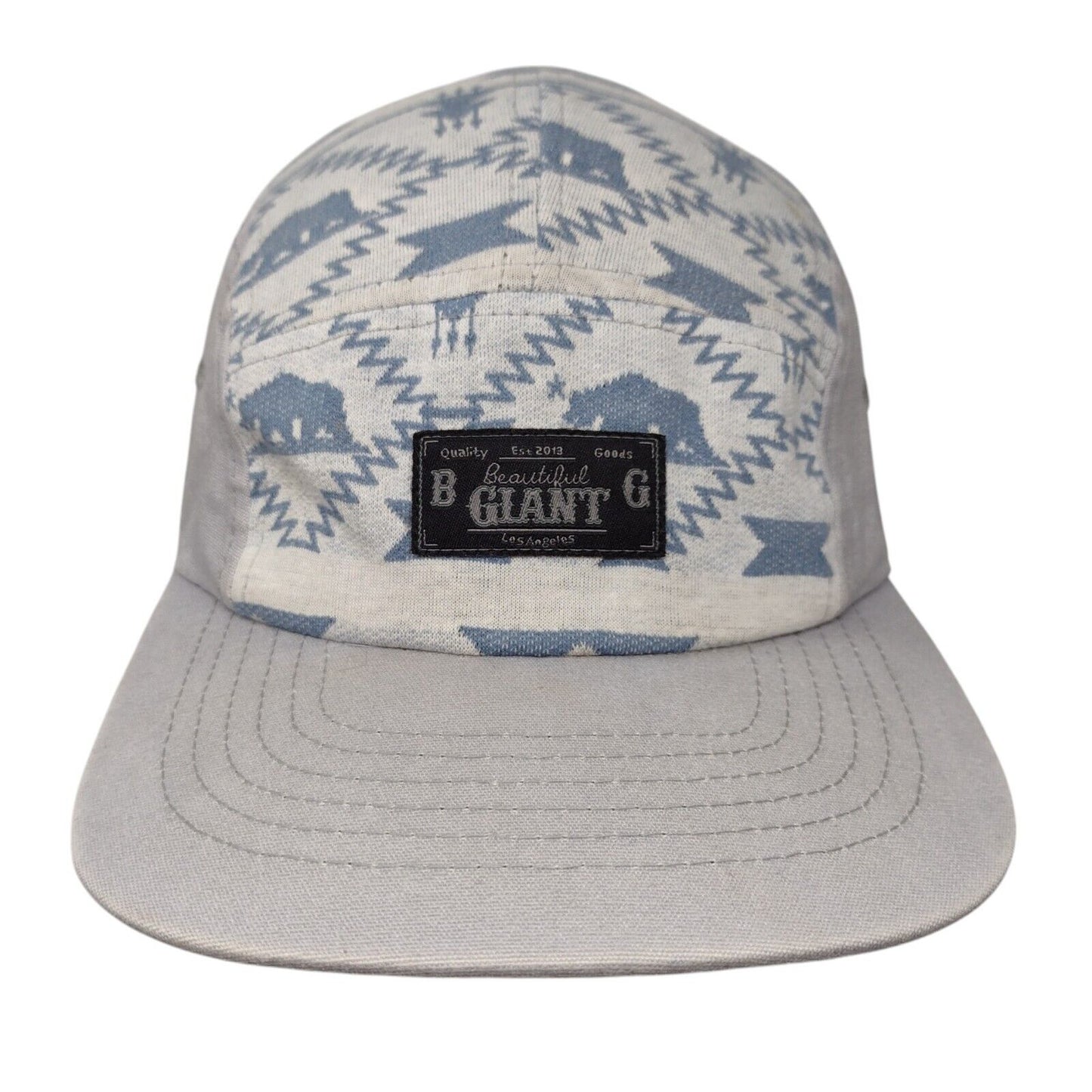 Beautiful Giant Slideback Hat Multicolor One Size Aztec Adjustable
